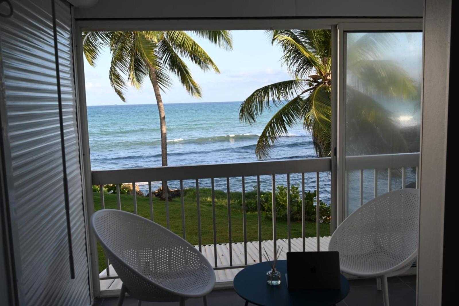 Studio Vue Sur Mer Fort D'Epee เลอโกซิเยร์ ภายนอก รูปภาพ